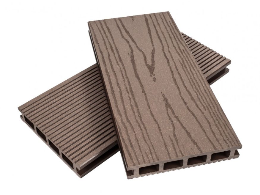 Террасная доска ДПК NanoWood ECO Max Шоколад купить в Сочи