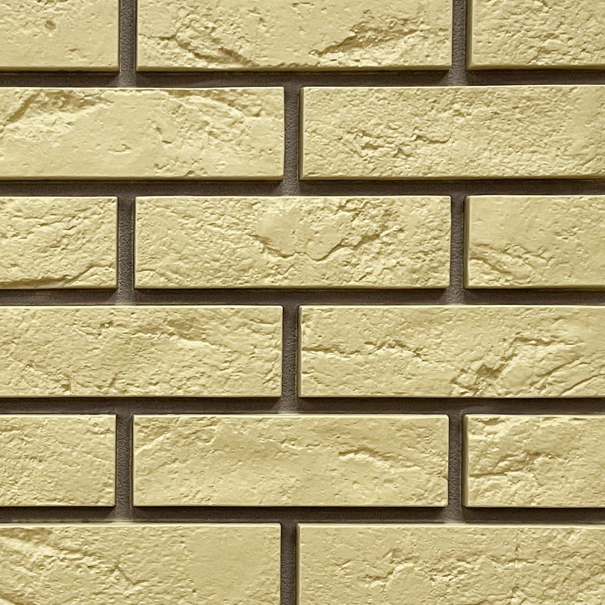 Фасадная панель FineBer, Баварский кирпич, Песочный цвет. купить в Сочи