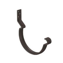 Короткий крюк для крепления желоба Aquasystem RR 32, тёмно-коричневый, 125/90