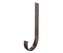 Металлический кронштейн для желоба Docke Standard, Цвет: тёмно-коричневый