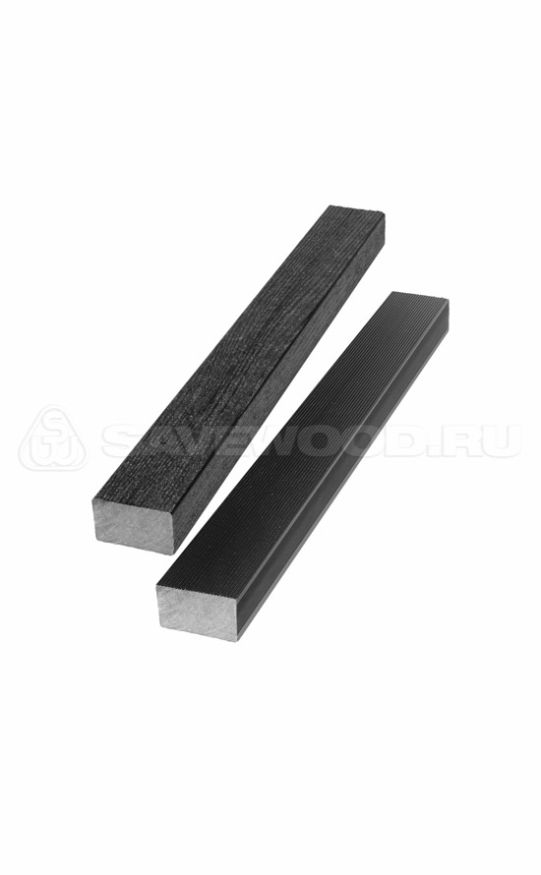 Брус лавочный (полнотелый) Savewood, Черный купить в Сочи