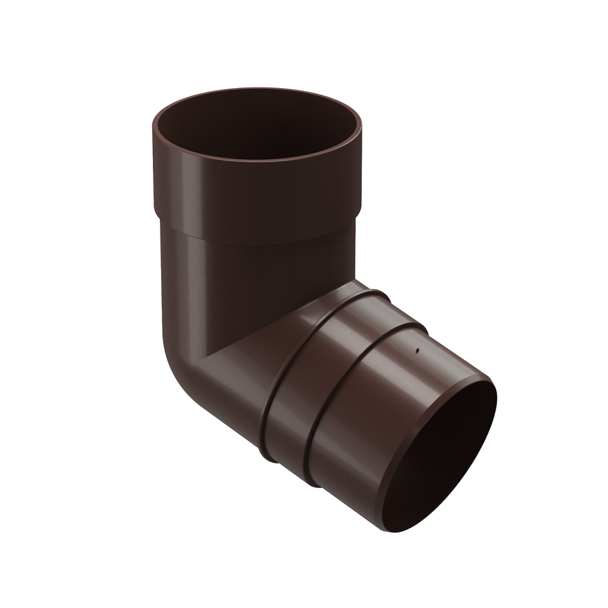 Колено 72˚ для водостока Docke Premium, цвет Шоколад купить в Сочи