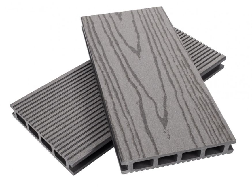 Террасная доска ДПК NanoWood ECO Max Серый купить в Сочи