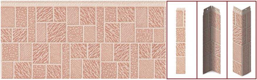 Фасадные термопанели Стандарт-MS610-1 купить в Сочи