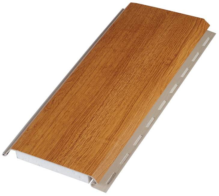 Фасадные термопанели BrusDecor Шамони Дуб купить в Сочи