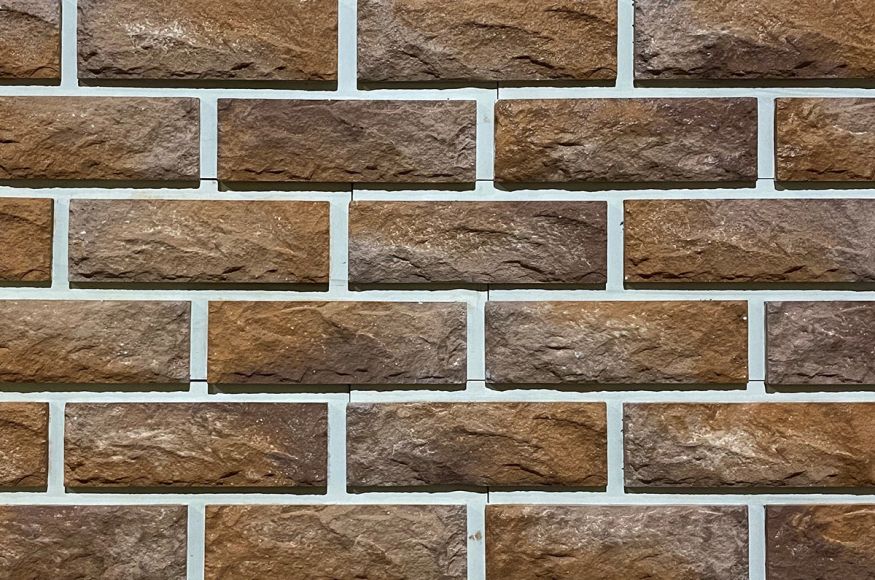 Фиброцементные панели КАНЬОН Сколотый кирпич - 37 купить в Сочи