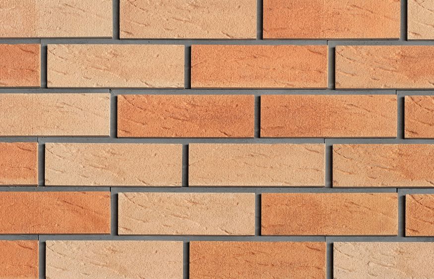 Фасадная плитка Кирисс Фасад, Трехцветный клинкерный кирпич купить в Сочи