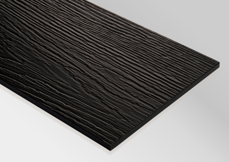 Фиброцементный сайдинг Fibraplank, Графитовый черный / RAL 9011 купить в Сочи