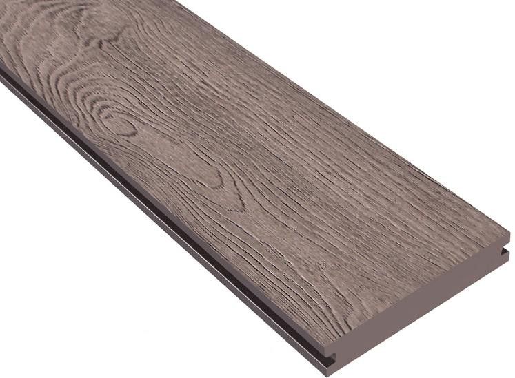 Террасная доска ДПК Outdoor 3D полнотелая NEVADA/CALIFORNIA BROWN коричневый микс. купить в Сочи