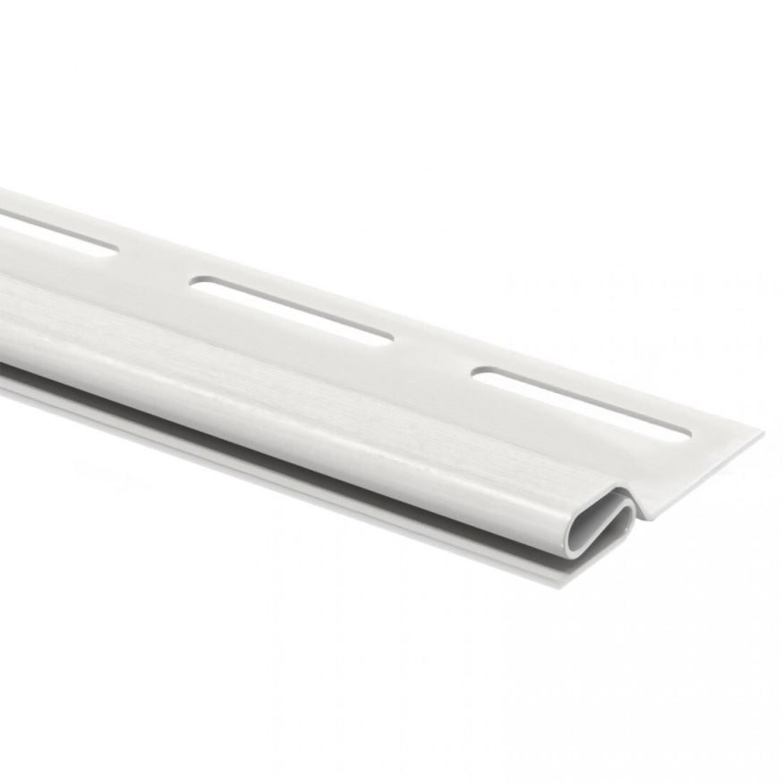 Белая стартовая панель для сайдинга купить в Сочи