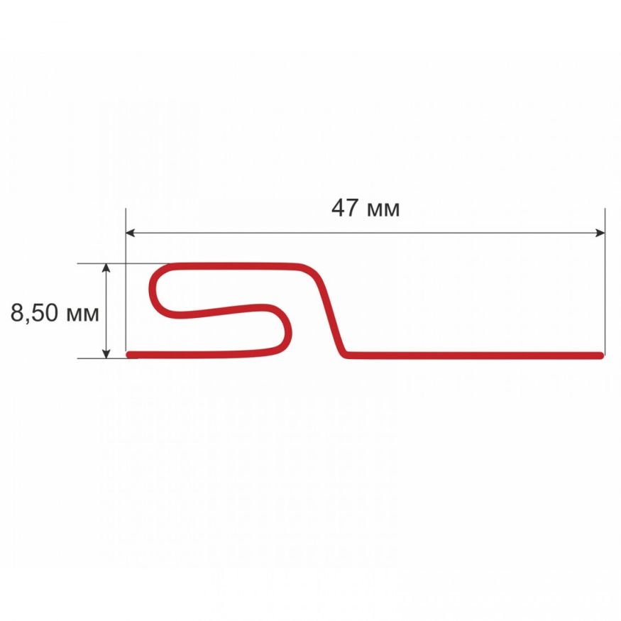 Белая стартовая панель для сайдинга купить в Сочи