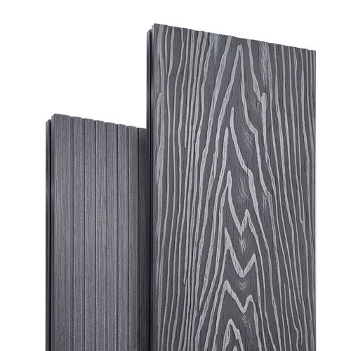 Террасная доска Latitudo, Solid Полнотелая, Серый купить в Сочи