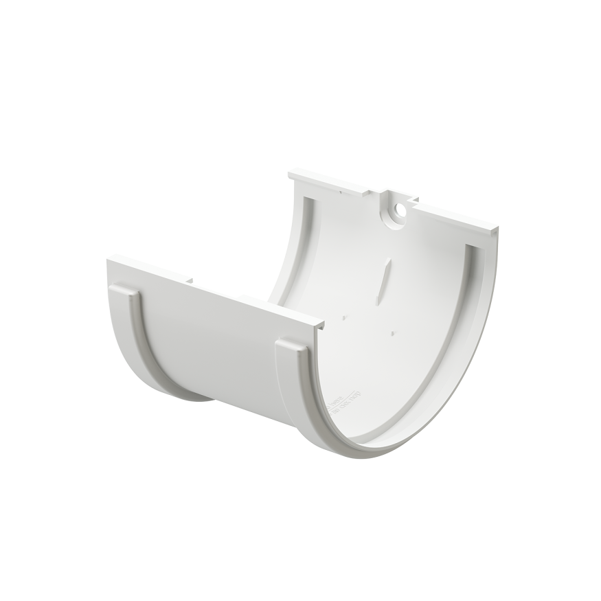Соединитель для желобов Docke Standard, белый цвет. купить в Сочи