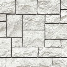 Фасадная панель FineBer Дикий камень, Жемчужный