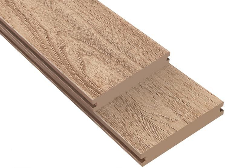 Террасная доска ДПК Outdoor 3D целиковая NEVADA/CALIFORNIA дубовый вариант. купить в Сочи