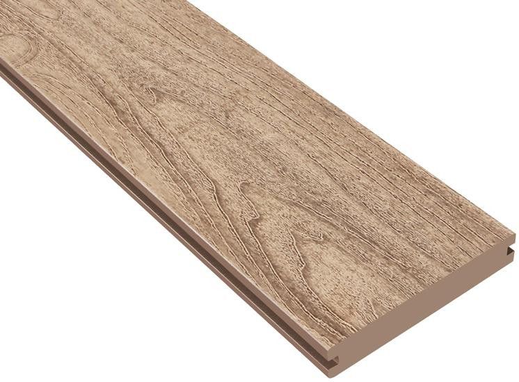 Террасная доска ДПК Outdoor 3D целиковая NEVADA/CALIFORNIA дубовый вариант. купить в Сочи