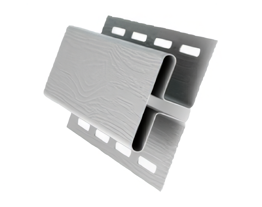 H-профиль для сайдинга, белый соединительный элемент купить в Сочи