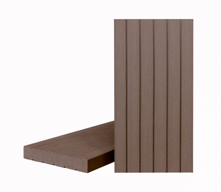 Террасная доска ДПК Terrapol Классик (Полнотелая без паза) Тик Киото купить в Сочи