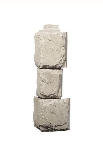 Угол Фасадного Сайдинга Серия «Крупный Камень» Песчаный купить в Сочи