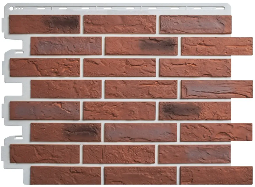 Фасадная панель Альта-Профиль, Кирпич Рижский 04 купить в Сочи