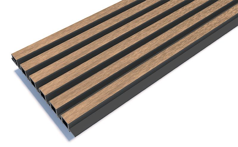 Реечные панели Woodwex, Lines Ultra, Maple купить в Сочи