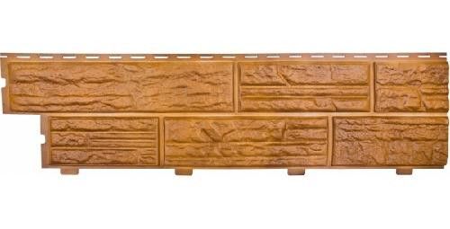 Формованный сайдинг Альта Профиль Сланцевая порода, Золотистый купить в Сочи