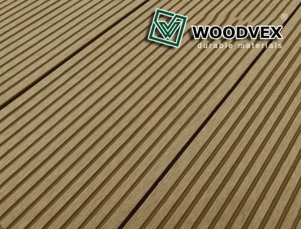 Террасная доска WOODVEX Select из ДПК цвета Кофе купить в Сочи