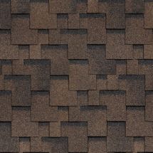 Гибкая черепица Shinglas, Финляндия, Аккорд, Коричневый цвет