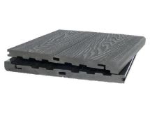 Ступень NEW МАССИВ 3D+3D POLIVAN GROUP DENPASAR черного цвета