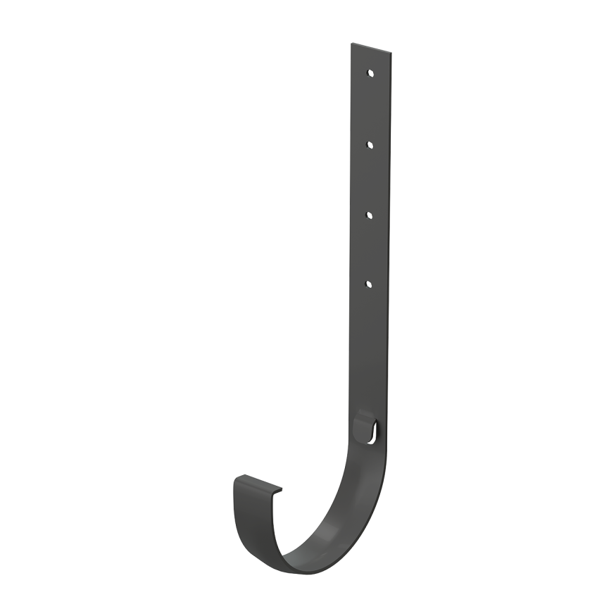 Металлический кронштейн для желоба Docke Premium, цвет графит купить в Сочи