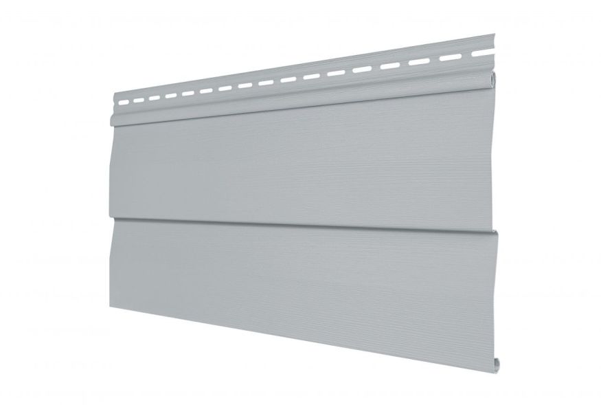 Виниловый сайдинг Tecos Корабельный брус, Серый купить в Сочи