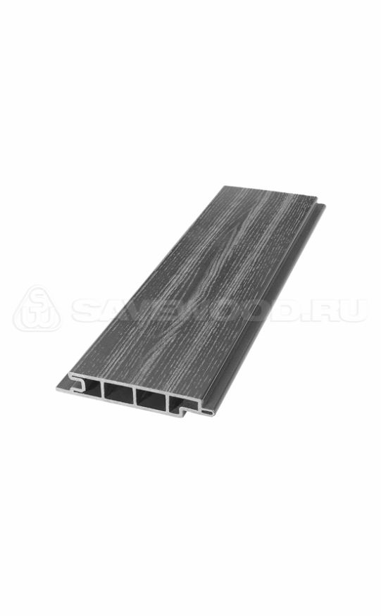 Террасная доска ДПК SaveWood, SW Padus (R), Графит купить в Сочи