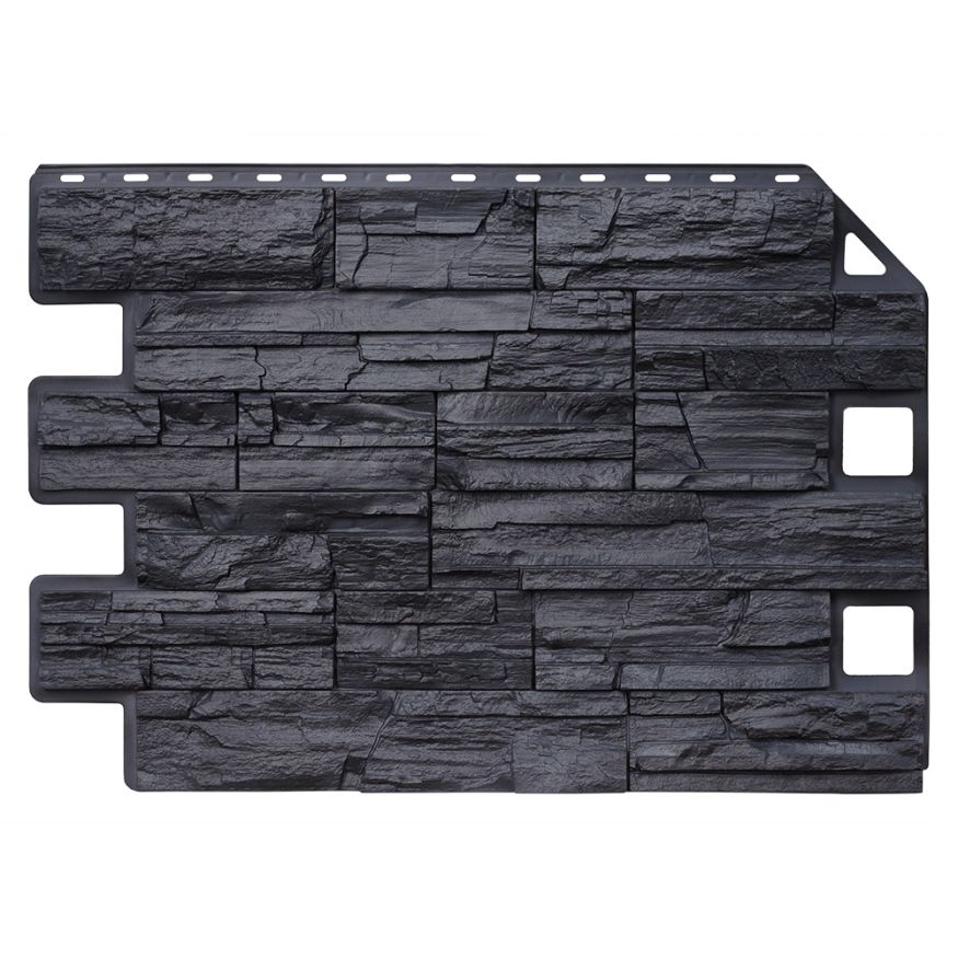 Фасадная панель Royal Stone, Скалистый камень, Кингстон купить в Сочи