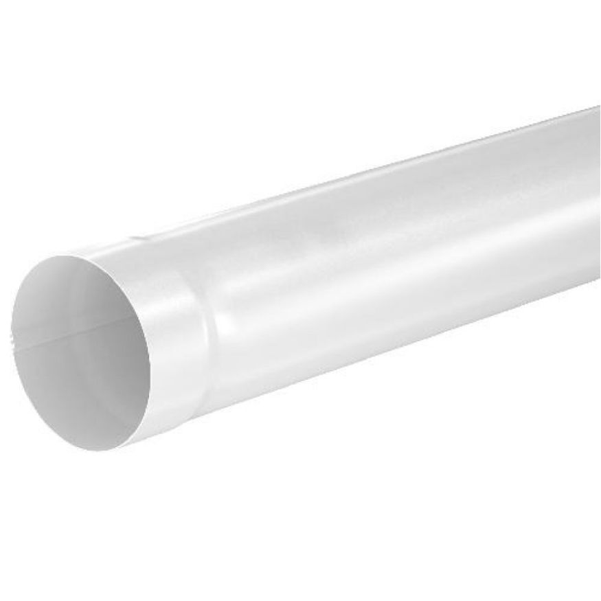 Водосточная труба Aquasystem RR 20, мраморно-белая, 3.00 м, 150/100 купить в Сочи