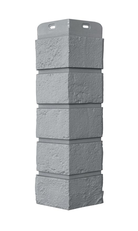 Угол наружный Grand Line, Состаренный кирпич Classic, Серый купить в Сочи