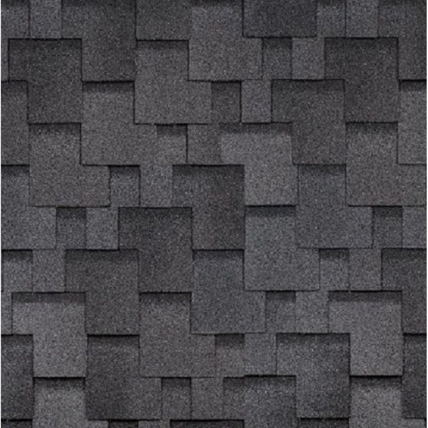 Гибкая черепица Shinglas, Финская, Аккорд, Цвет: Серый купить в Сочи