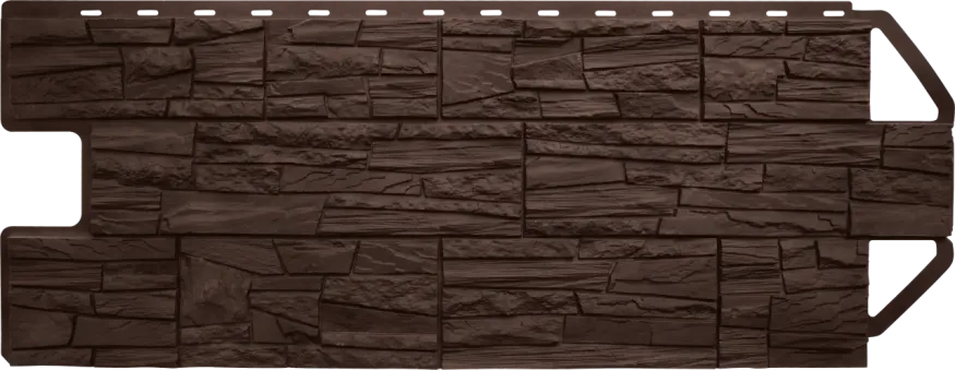 Фасадная панель Альта-Профиль Гранд Каньон ЭКО Коричневый купить в Сочи