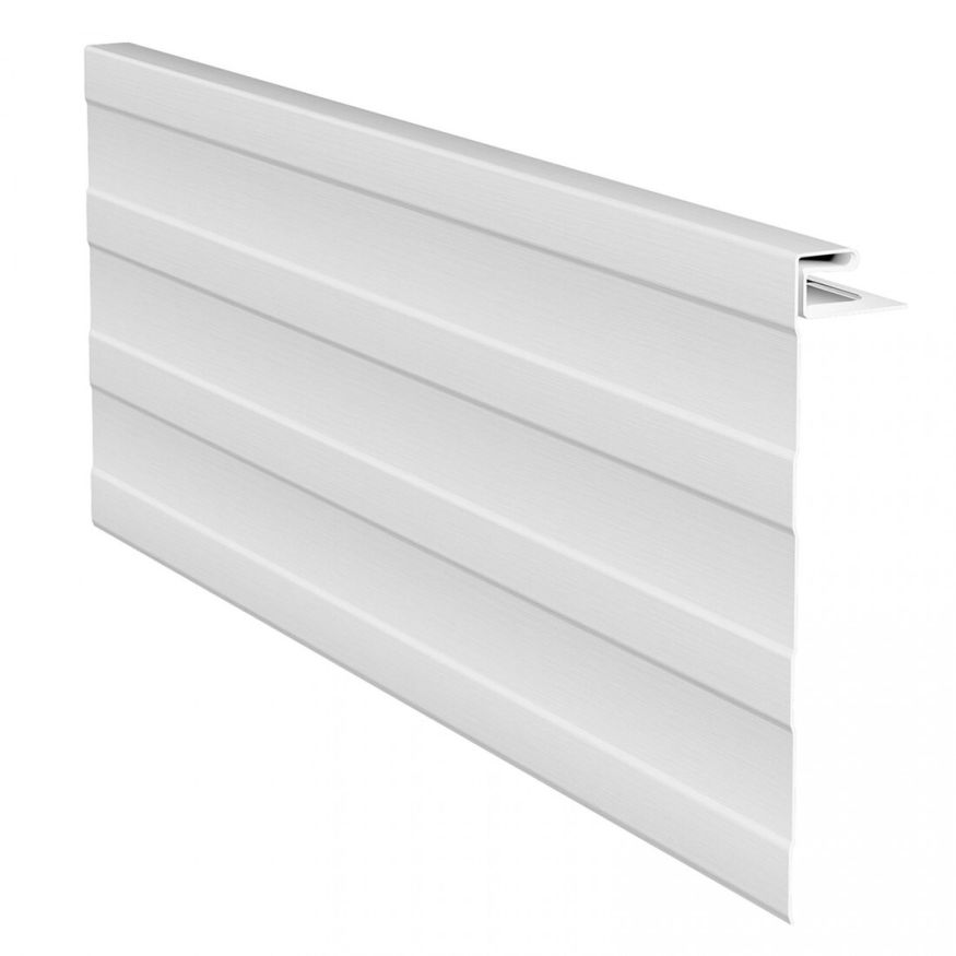 J-фаска для сайдинга, белая, карнизная планка ветровая купить в Сочи