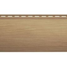 Виниловый сайдинг Альта-Профиль Блок-хаус Люкс, BH-01 Каштан