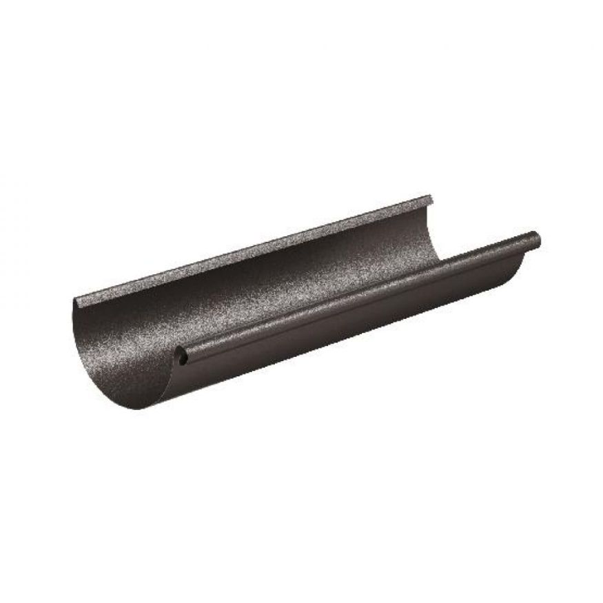 Водосточный желоб Aquasystem RR 32, тёмно-коричневый матовый, 3.00 м, 150/100 купить в Сочи