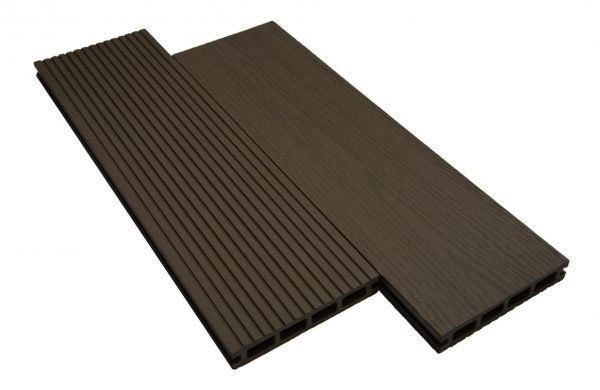 Террасная доска из ДПК WOODVEX Select в цвете Венге купить в Сочи