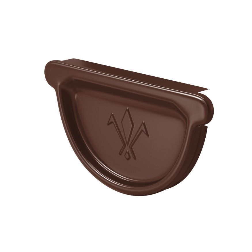 Заглушка универсальная с резиновым уплотнителем Aquasystem, RAL 8017 Коричневый 150/100 купить в Сочи