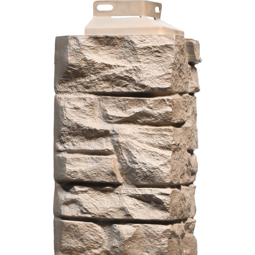 Наружный угол FineBer Скала, Песочный купить в Сочи