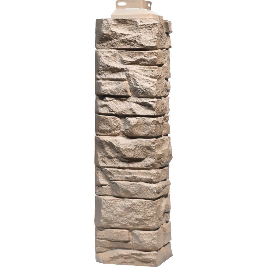 Наружный угол FineBer Скала, Песочный купить в Сочи