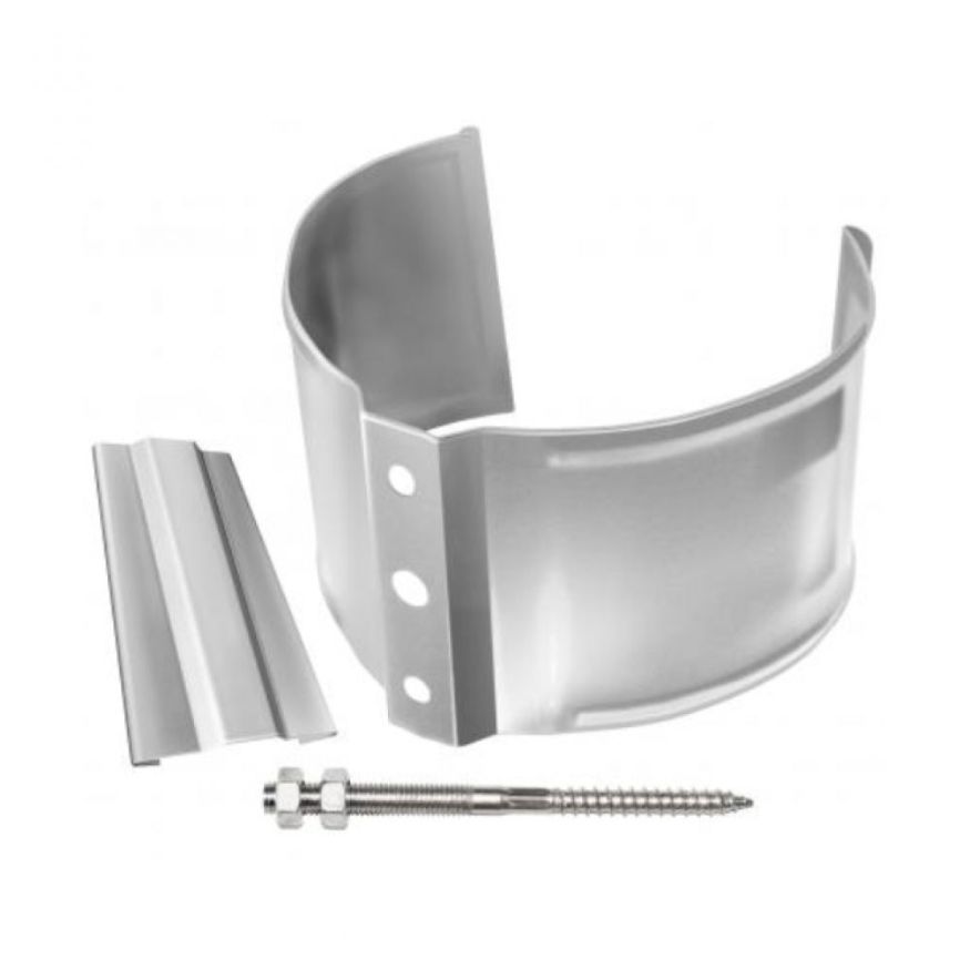 Кронштейн для трубы на кирпич, Grand Line, белый (RAL 9003) купить в Сочи