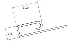 Финишная планка Tecos Ardennes, модель Фламинго купить в Сочи