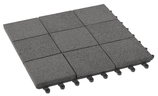 Модульный паркет ДПК GRINDERDECO Люкс 12 в цвете Серый базальт. купить в Сочи